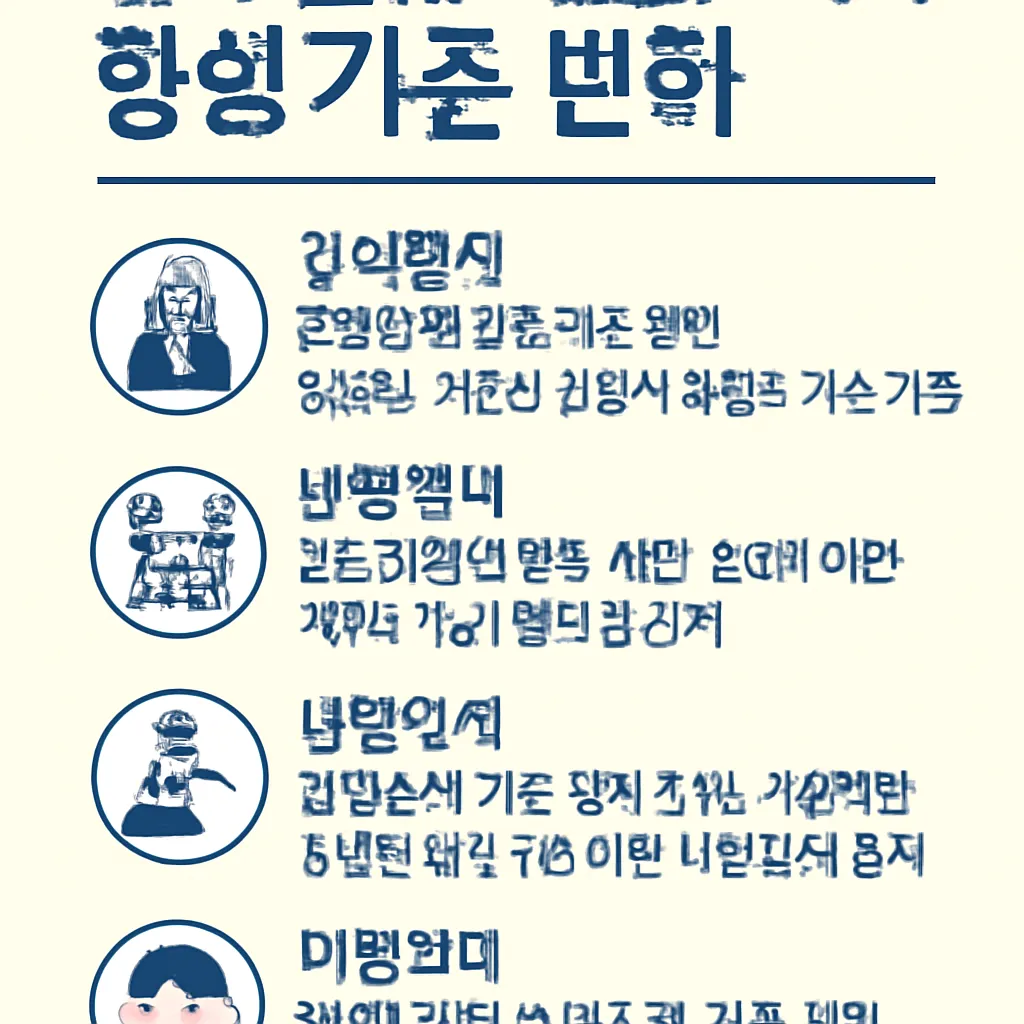 형사사건 관련 최근 법률 이슈와 양형 기준 변화